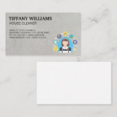 Reinigungsdienste | Hausreinigung Visitenkarte (Vorne/Hinten)