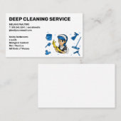 Reinigungsdienste | Hilfsmittel und Reinigungsmitt Visitenkarte (Vorne/Hinten)