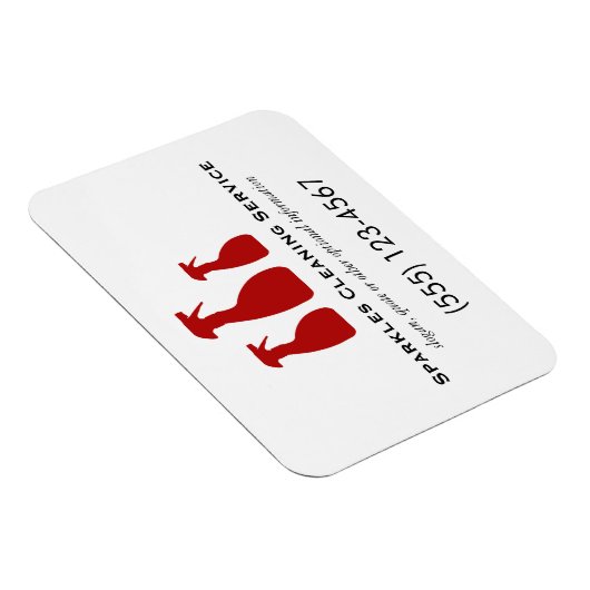 Reinigungsdienste Magnet (Rechte Seite)