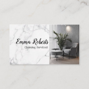 Reinigungsdienste   Maid Service Business Card Visitenkarte
