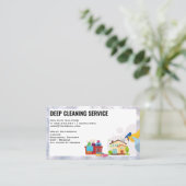 Reinigungsdienste | Maid Spray | Behaltend Haus Visitenkarte (Stehend Vorderseite)