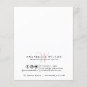 Reinigungsdienste Modernes Foto Flyer (Hinten)