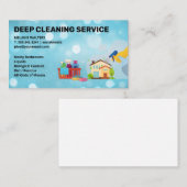Reinigungsdienste | Sprühen | Reinigungsreiniger Visitenkarte (Vorne/Hinten)