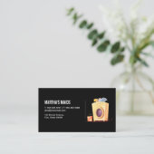 Reinigungsdienste Vakuum Visitenkarte (Stehend Vorderseite)