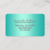 Reinigungsdienste Visitenkarte (Rückseite)