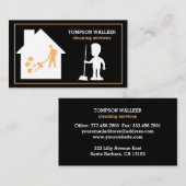 Reinigungsdienste - Visitenkarte (Vorne/Hinten)