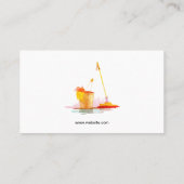 Reinigungsdienste Visitenkarte (Rückseite)