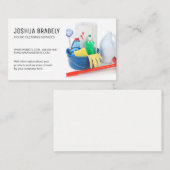 Reinigungsdienste | Wohnungsversorgung Visitenkarte (Vorne/Hinten)