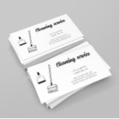 Reinigungsdienstkarte Visitenkarte