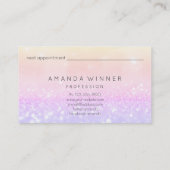 REINIGUNGSDIENSTLEISTUNGEN - ENTFERNUNG UND LAGERU TERMINKARTE (Rückseite)