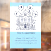 ReinigungsExpress Fensteraufkleber (Blatt 2)