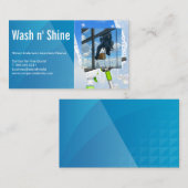 Reinigungsfenster für Arbeitnehmer im Gebäude Visitenkarte (Vorne/Hinten)