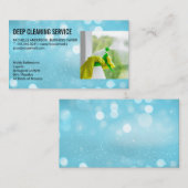 Reinigungsfenster Visitenkarte (Vorne/Hinten)