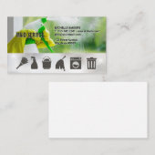 Reinigungsfenster Visitenkarte (Vorne/Hinten)