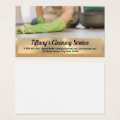 Reinigungsfläche der Haushaltshilfe | Gold Metalli (Vorne & Hinten)