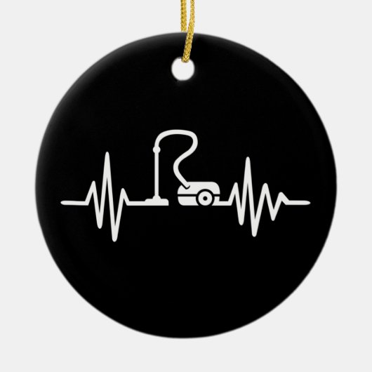 Reinigungsfrequenz Keramik Ornament (Vorne)