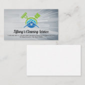 Reinigungsgerät | Verschraubung Visitenkarte (Vorne/Hinten)