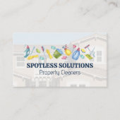 Reinigungsgerät | Zuhause Visitenkarte (Vorderseite)