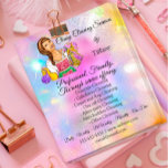 Reinigungshaus Behaltend Holograph Pinky Flyer<br><div class="desc">florenceK widmet sich der Sammlung Tiffany</div>