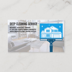 Reinigungshaus Haushaltshilfe Visitenkarte