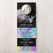 Reinigungshaus Maid Janitor Türanhänger (Auf Knauf)