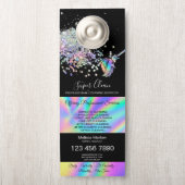 Reinigungshaus Maid Janitor Türanhänger (Auf Knauf)