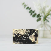 Reinigungshaus Sparkling Gold Visitenkarte (Stehend Vorderseite)