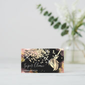 Reinigungshaus Sparkling Gold Visitenkarte (Stehend Vorderseite)