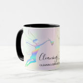 Reinigungshaus Sparkling Holograph Tasse (Vorderseite Links)