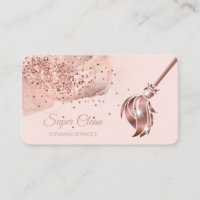 Reinigungshaus Sparkling Rose gold Business C