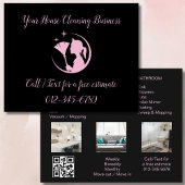 ReinigungsHouse QR Code Sparkling Business