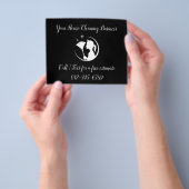 ReinigungsHouse QR Code Sparkling Business Flyer (Gruppe)