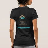 ReinigungsHouse Sparkling Gold Business Card T-Shirt (Rückseite)