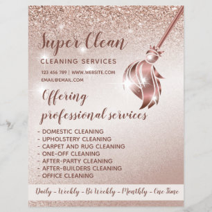ReinigungsHouse Sparkling Rose Gold Flyer