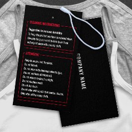 Reinigungsinstruktionen Produktpfandkarte