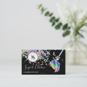 Reinigungskarte Visitenkarte (Stehend Vorderseite)