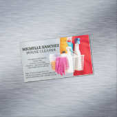 Reinigungskorb Magnetische Visitenkarte (Beispiel)