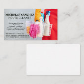 Reinigungskorb Visitenkarte (Vorne/Hinten)