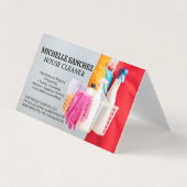 Reinigungskorb Visitenkarten (Vorderseite)