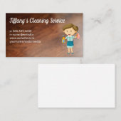 ReinigungsLady | Holzböden Visitenkarte (Vorne/Hinten)