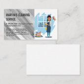 ReinigungsLady | Maid Visitenkarte (Vorne/Hinten)