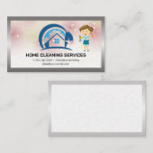 Reinigungslogo | Maid Visitenkarte (Vorne/Hinten)