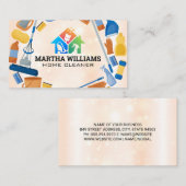 Reinigungslogo | Reinigungsgerät Visitenkarte (Vorne/Hinten)
