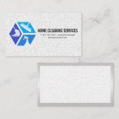 Reinigungslogo | Tiling Bath Visitenkarte (Vorne/Hinten)