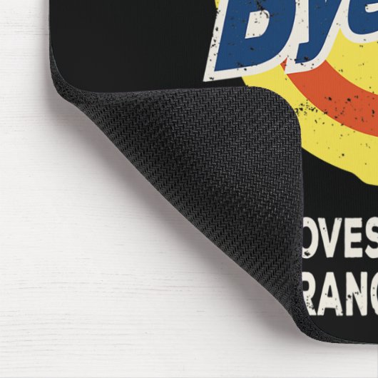 Reinigungsmittel entfernt hartnäckige orangefarben mousepad (Ecke)