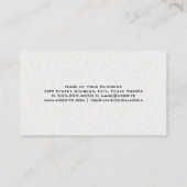 Reinigungsmittel | Fensterwaschen Visitenkarte (Rückseite)