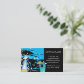 Reinigungsmittel für Autos Visitenkarte (Stehend Vorderseite)