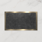 Reinigungsmittel | Gold Metallic | Sparkle Shine Visitenkarte (Rückseite)