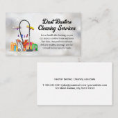 Reinigungsmittel | Haushaltshilfe Visitenkarte (Vorne/Hinten)