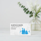 Reinigungsmittel | Marmorboden Visitenkarte (Stehend Vorderseite)